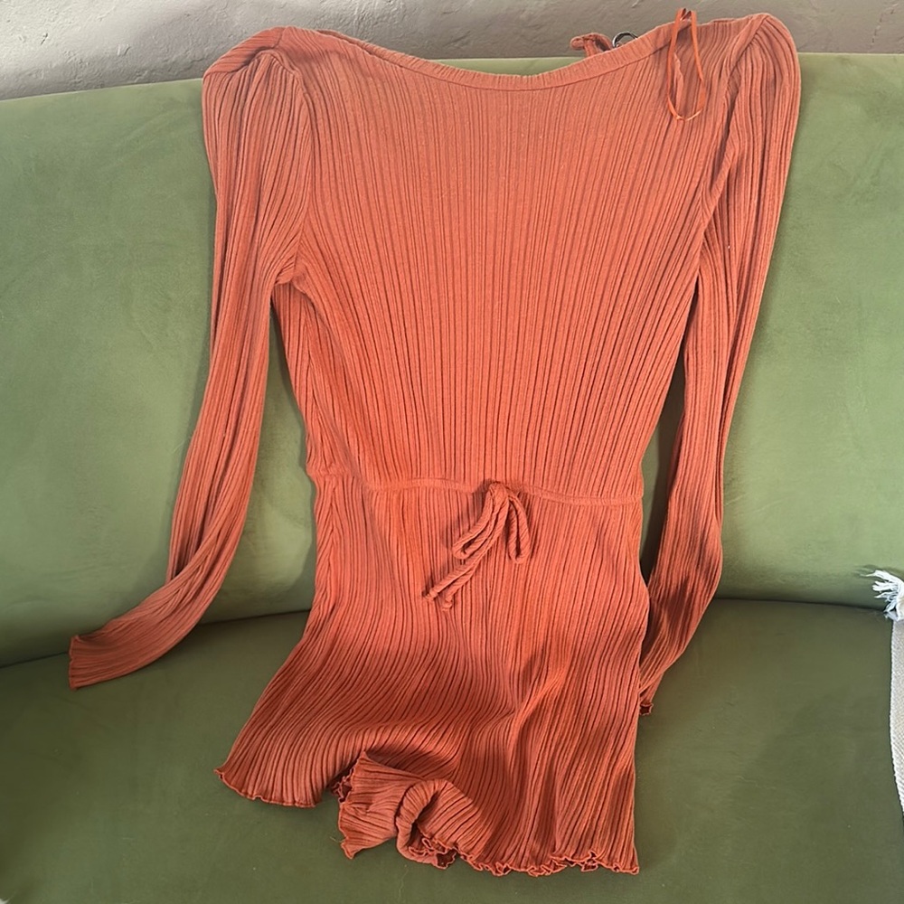 Urban Outfitters Rust Jumpsuit